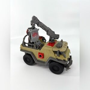 Mattel Jurassic Park Tan and Gray Die-Cast Military Vehicles